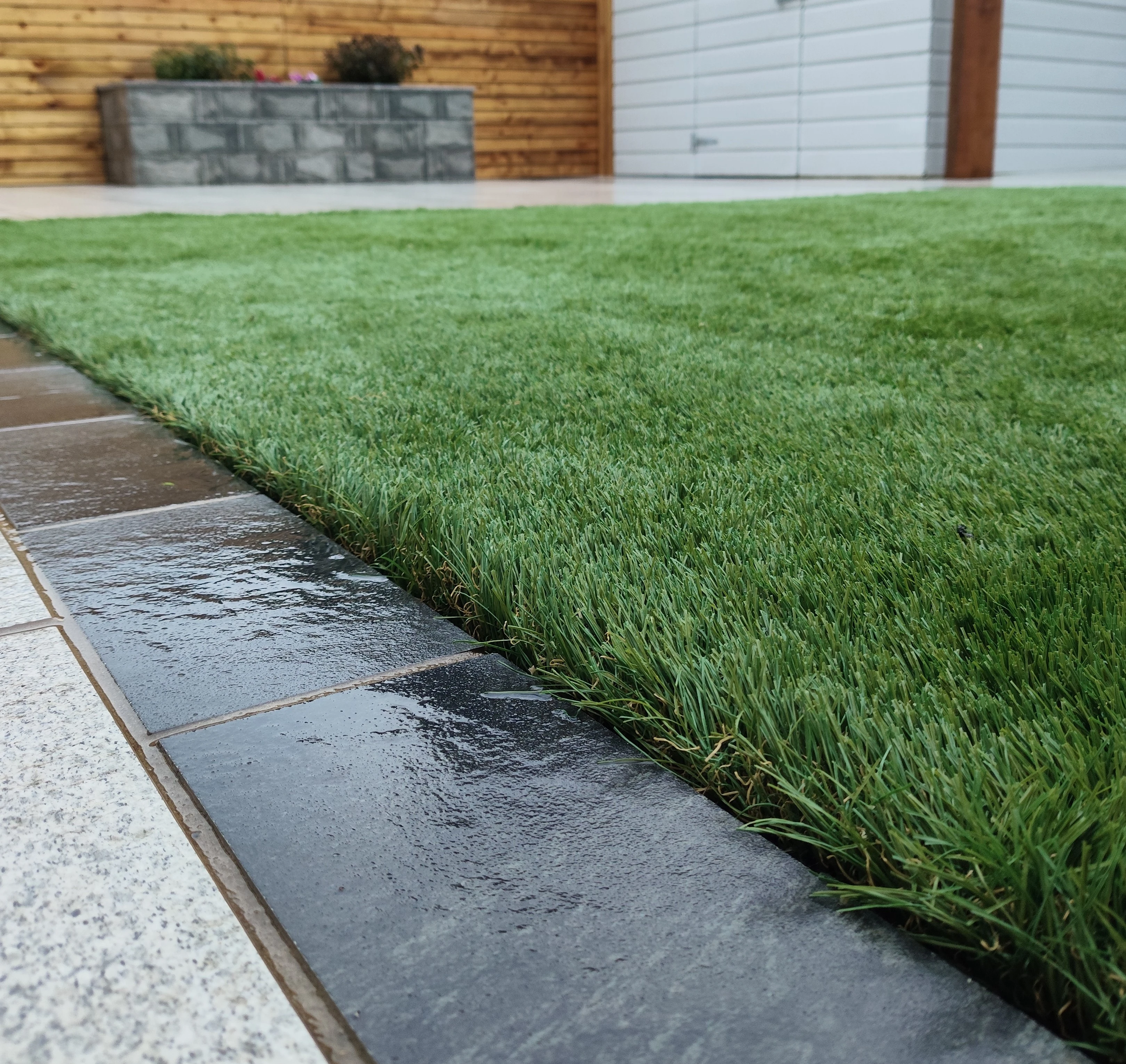 Artificial grass installation